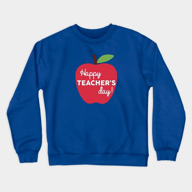 Teachers Crewneck Sweatshirt by ElviaMontemayor